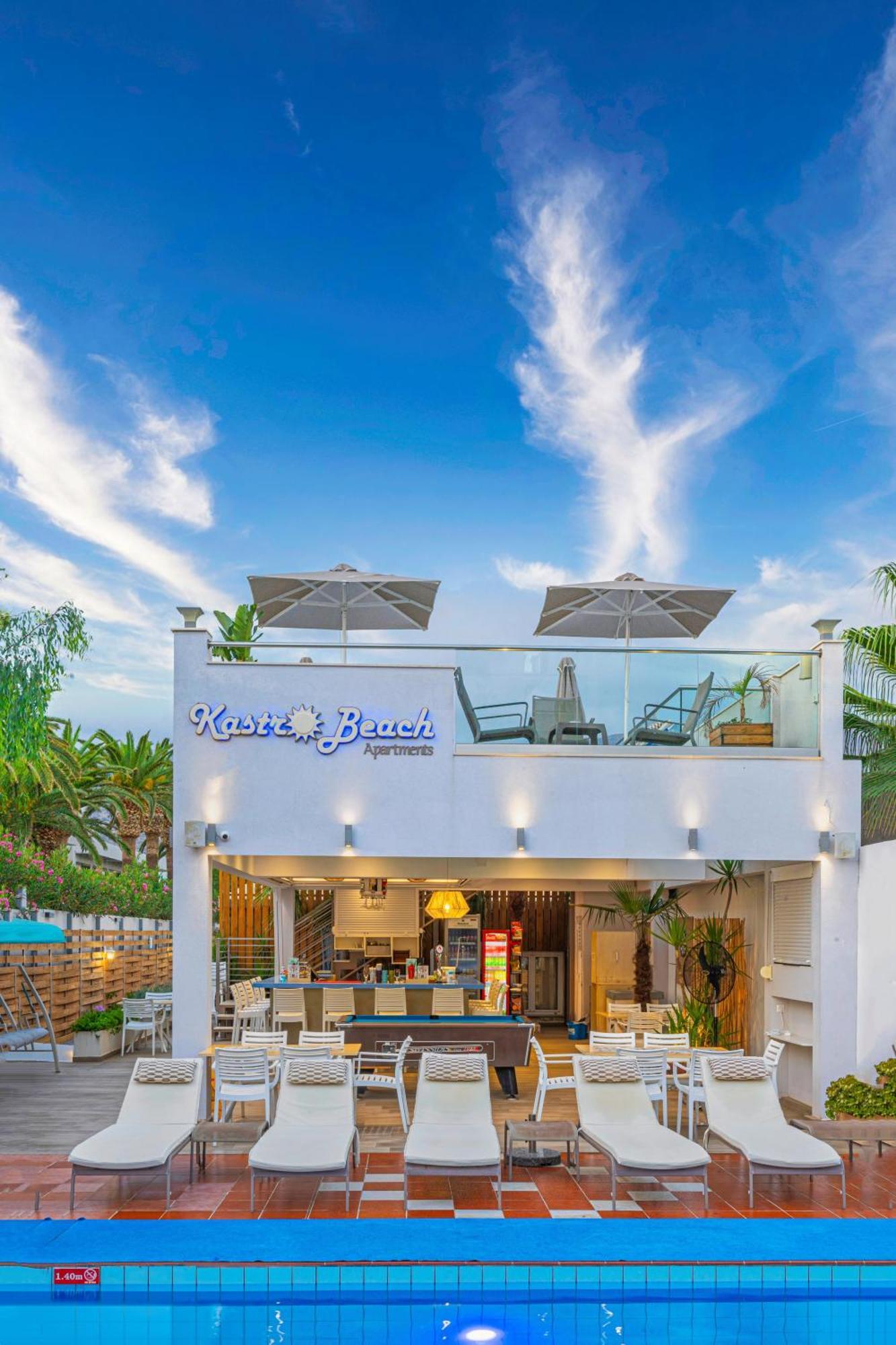 מאליה Kastro Beach Apartments מראה חיצוני תמונה