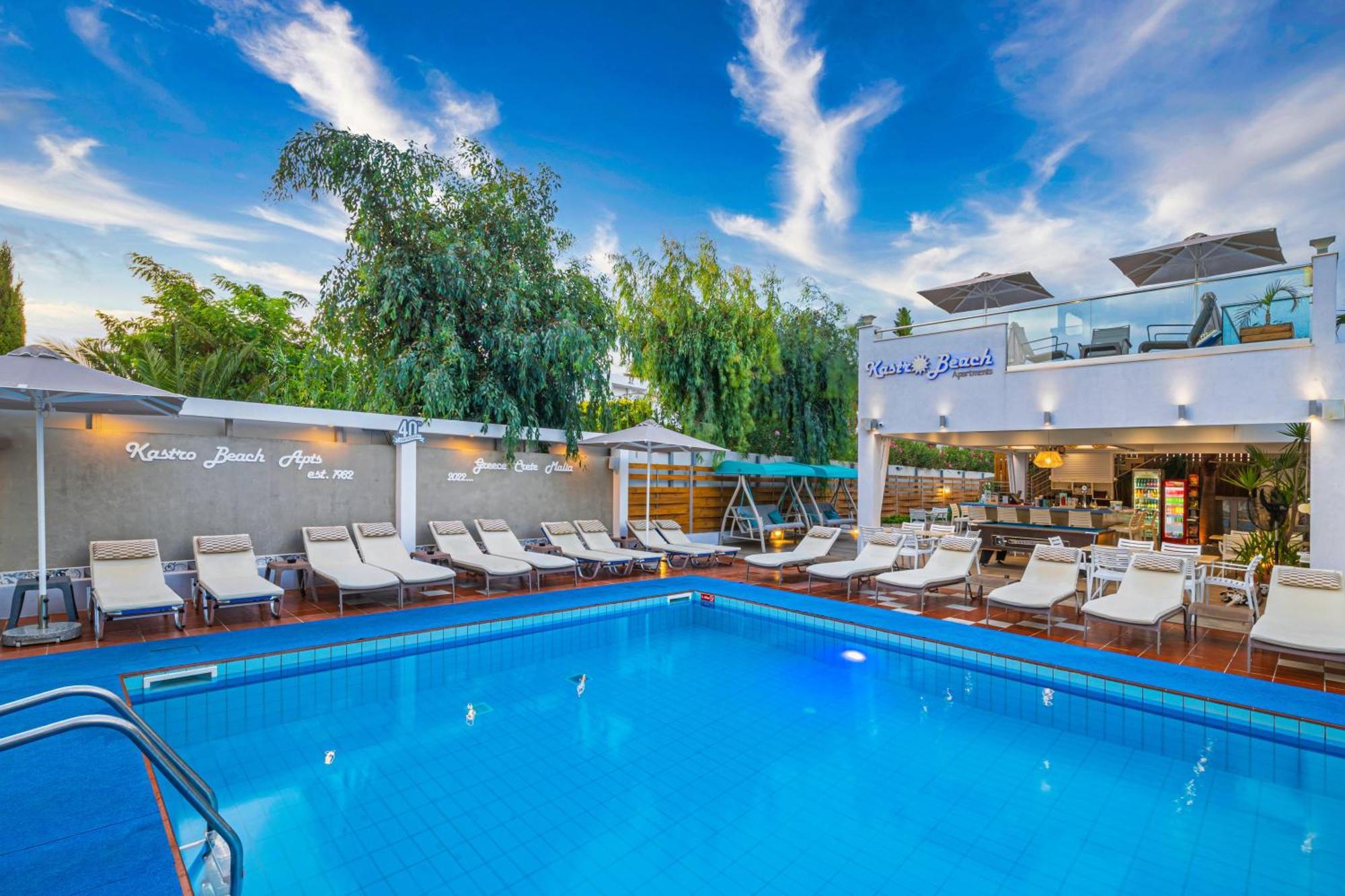 מאליה Kastro Beach Apartments מראה חיצוני תמונה